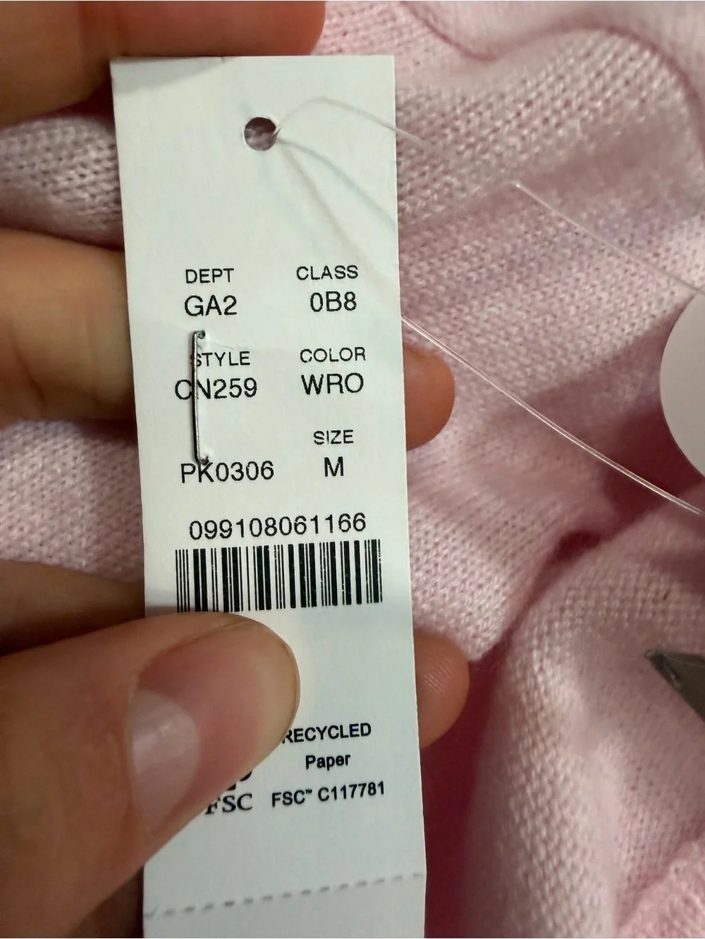 J crew warm rose pink Perfect cashmere crewneck